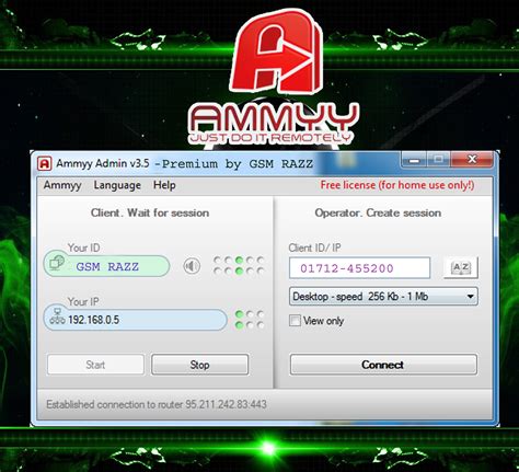 Free download of Portable Ammyy Administration 3. 5